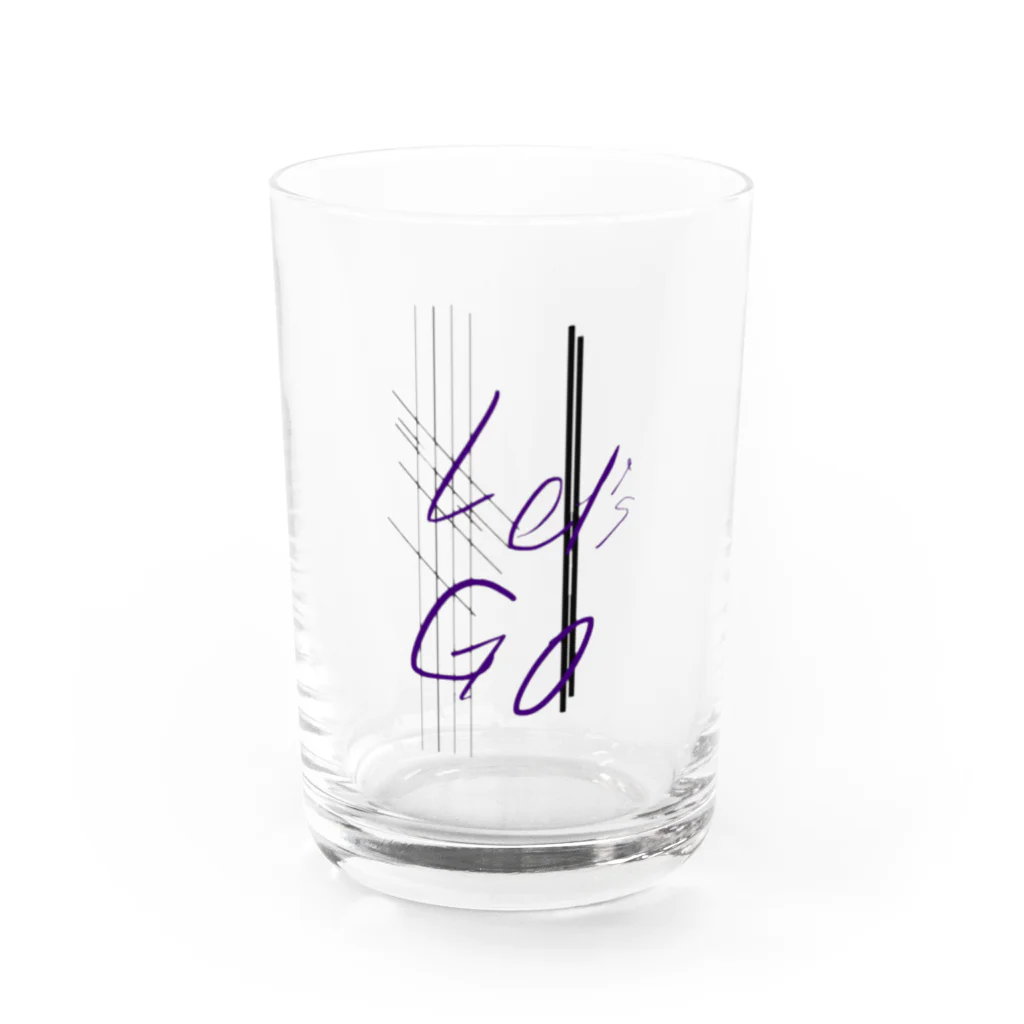 kittyu のsecond goods Water Glass :front