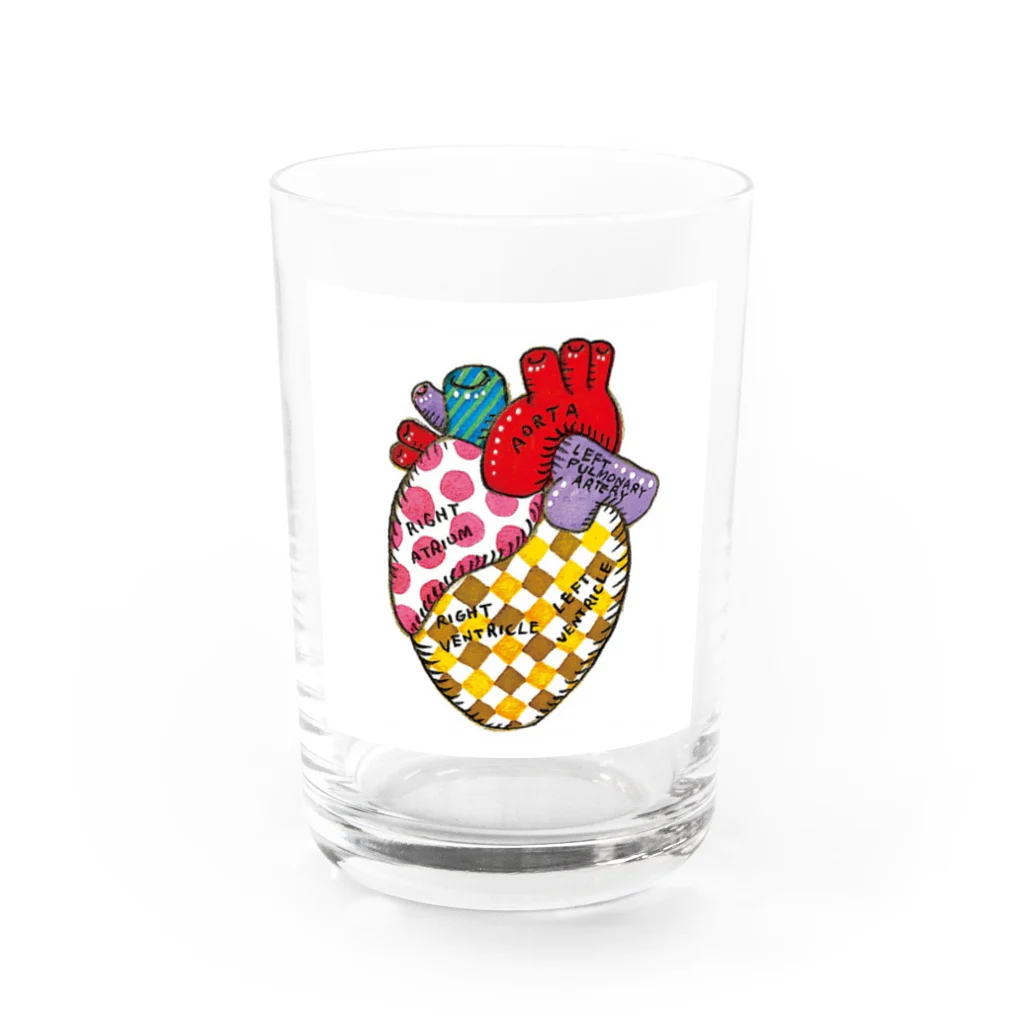 pintinのコラソングッズ Water Glass :front