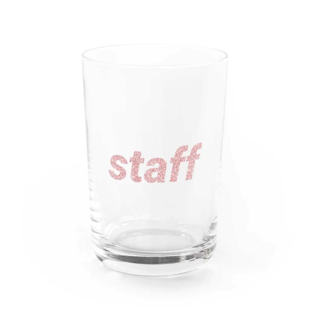 ruby mini moonのstaff ping  Water Glass :front