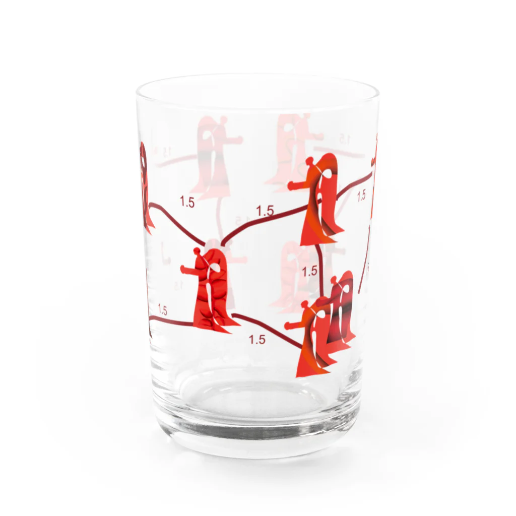 SHOP CMYKのSocial Distance A Water Glass :front