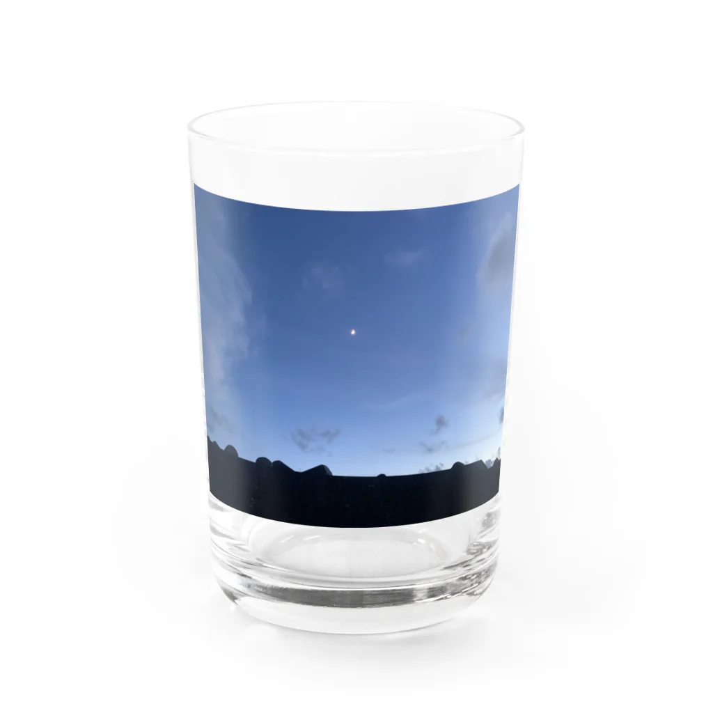 hempy...のTSUKI TO SANKAKU Water Glass :front