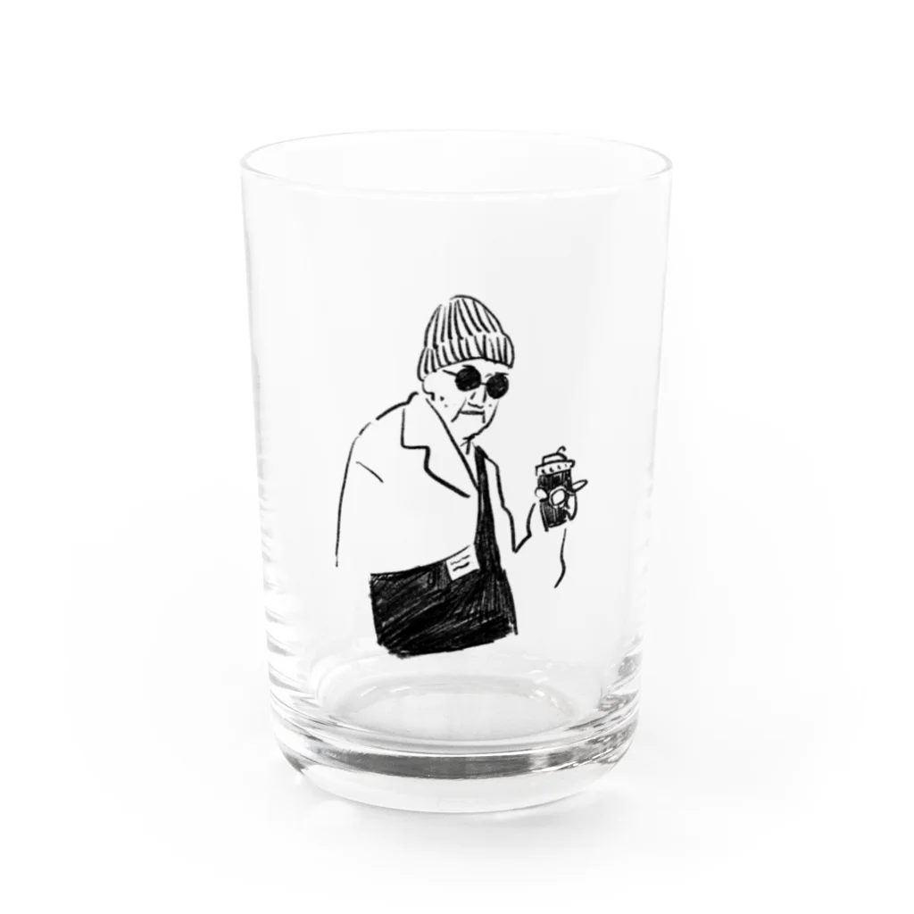 タチバナのダンディニストおじたん Water Glass :front