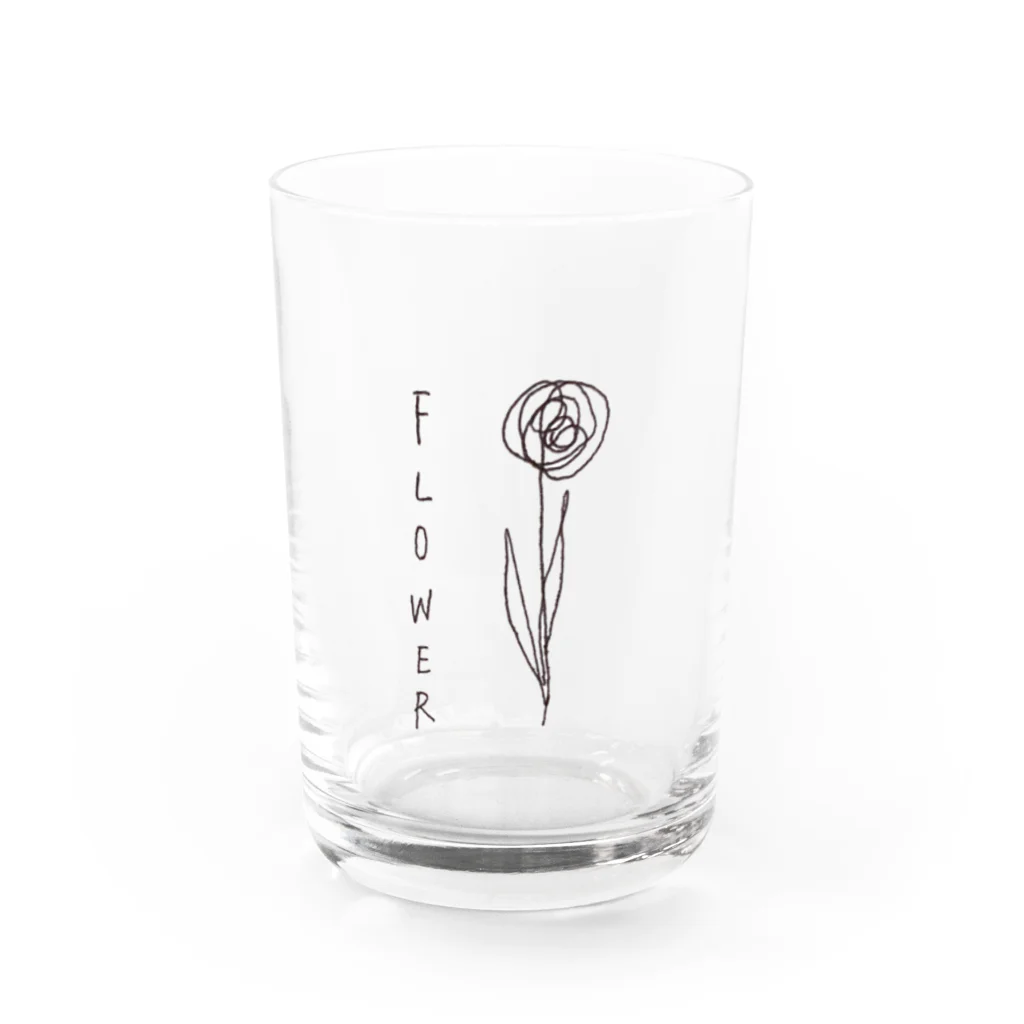 hrn11の日常にお花を Water Glass :front