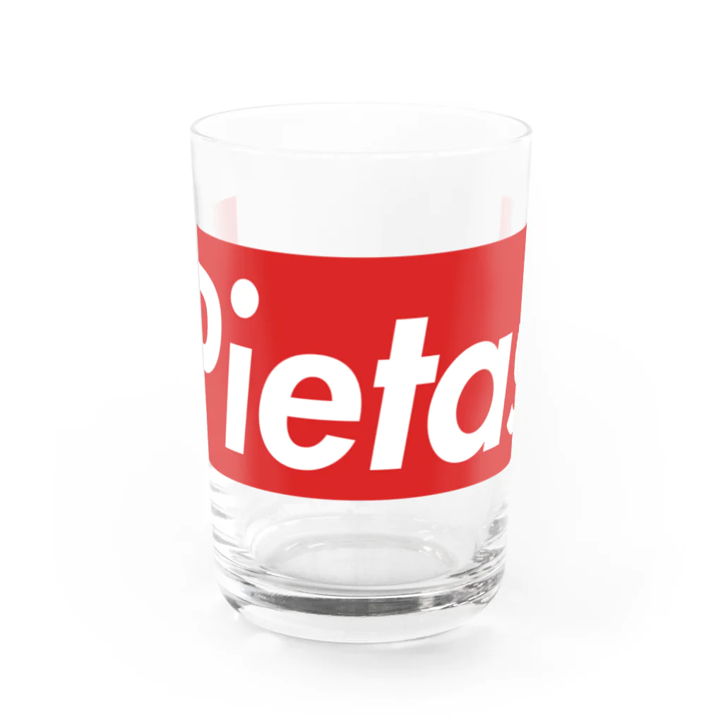 Your HappyのPietasのYour HappyのPietas Water Glass :front