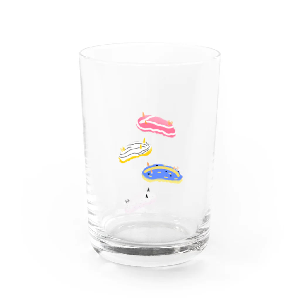 yukijiのウミウシーズ Water Glass :front