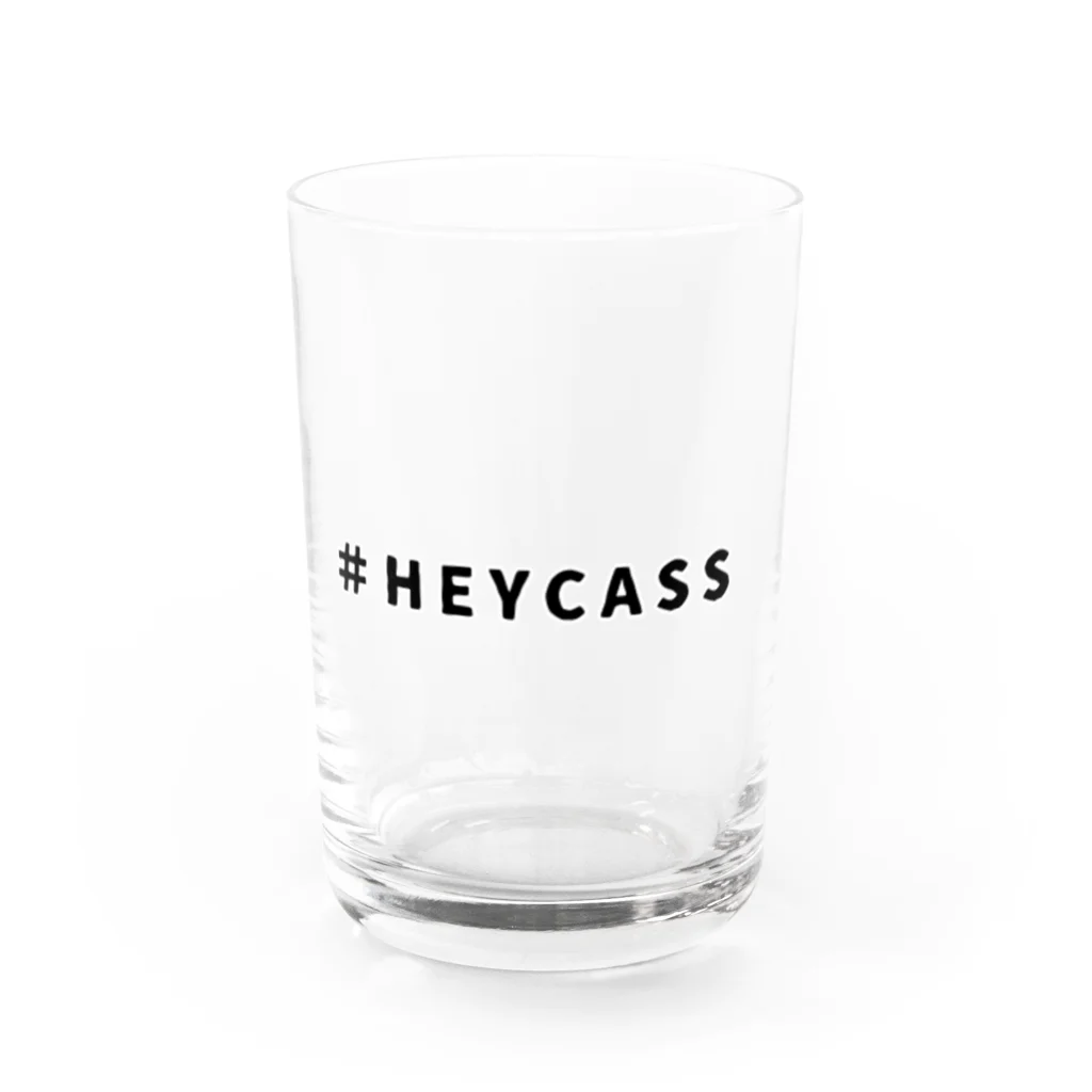 きのこ屋の#HEYCASS Water Glass :front