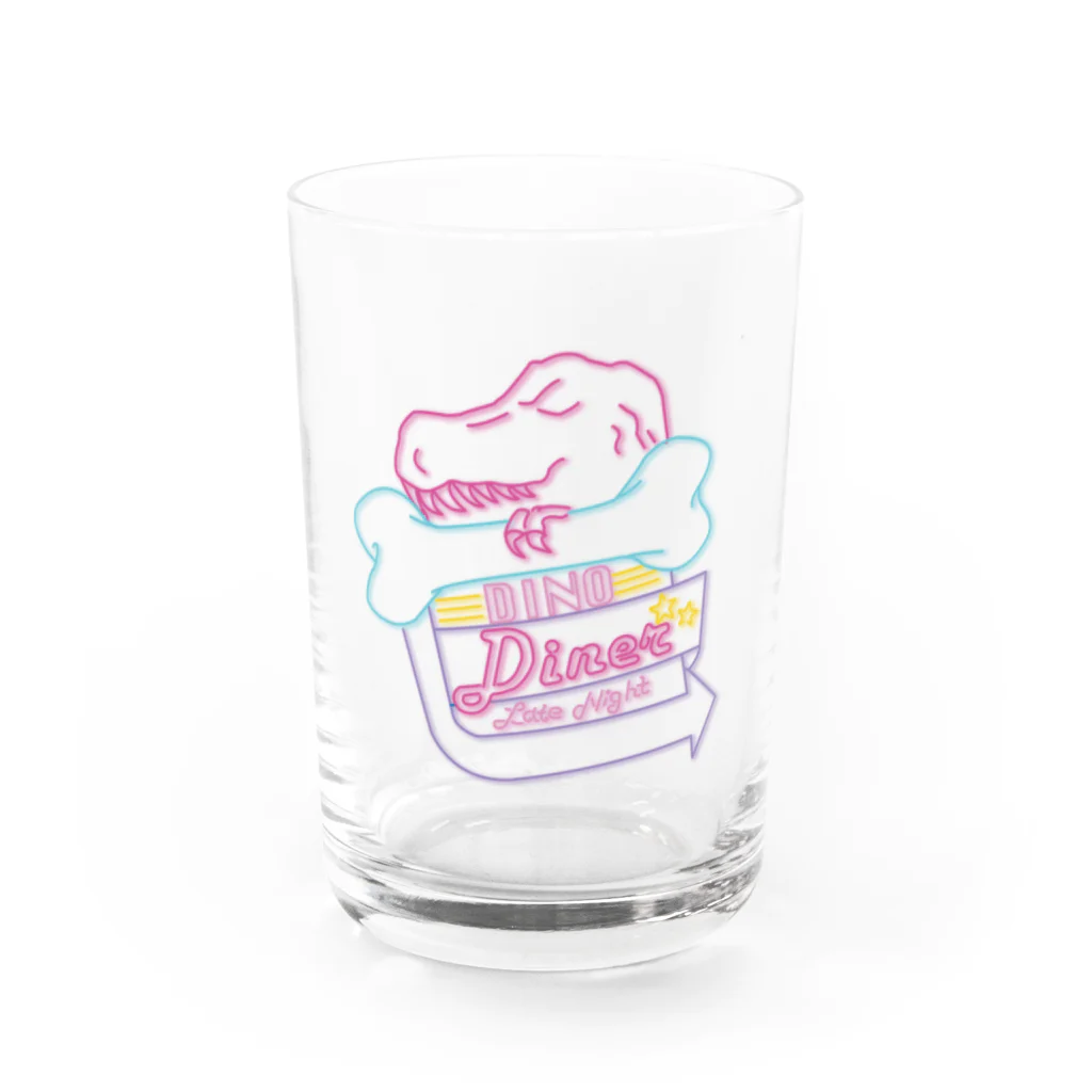 Dino World🦕🌙のNEON DINO DINER グラス前面