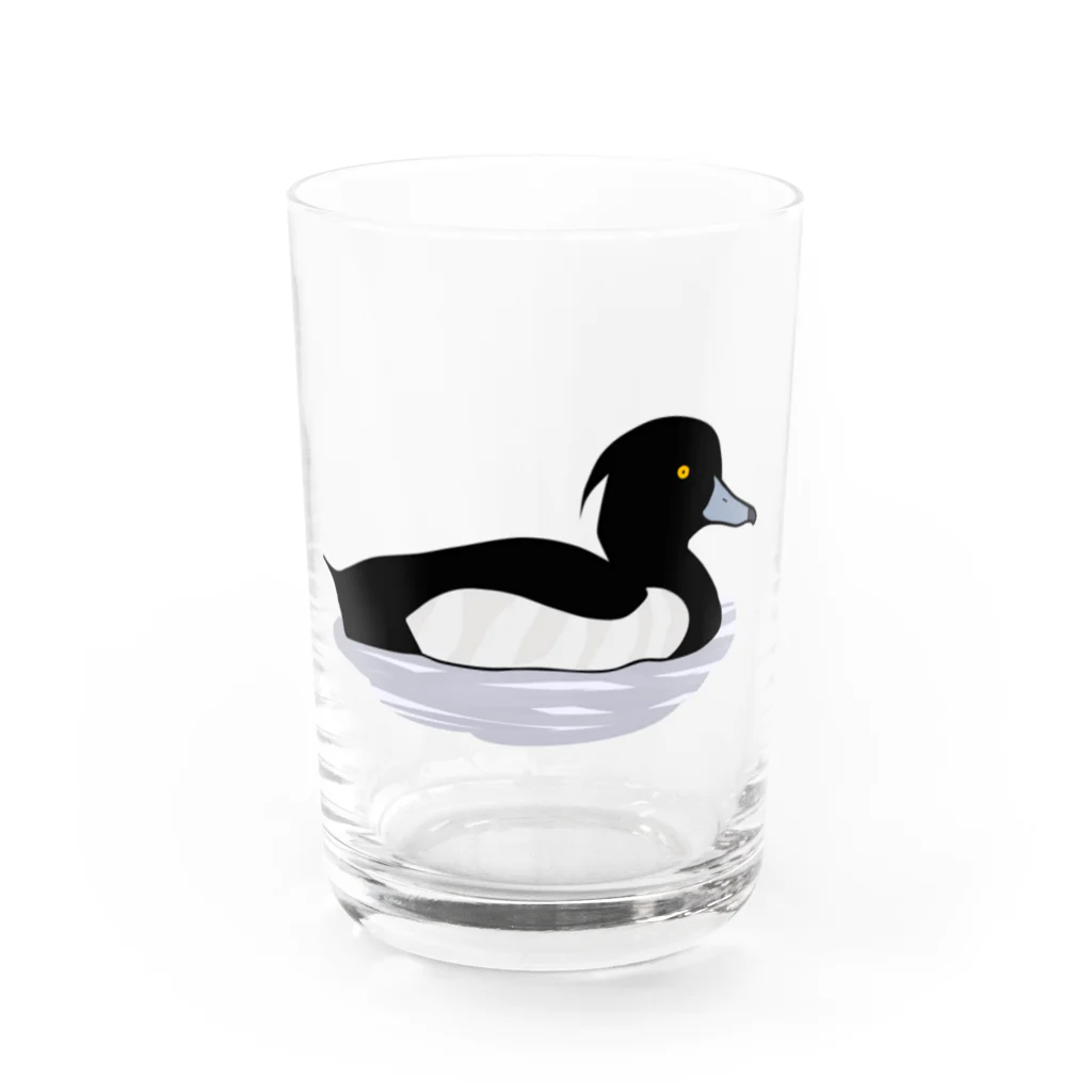 saisai21のキンクロくん Water Glass :front