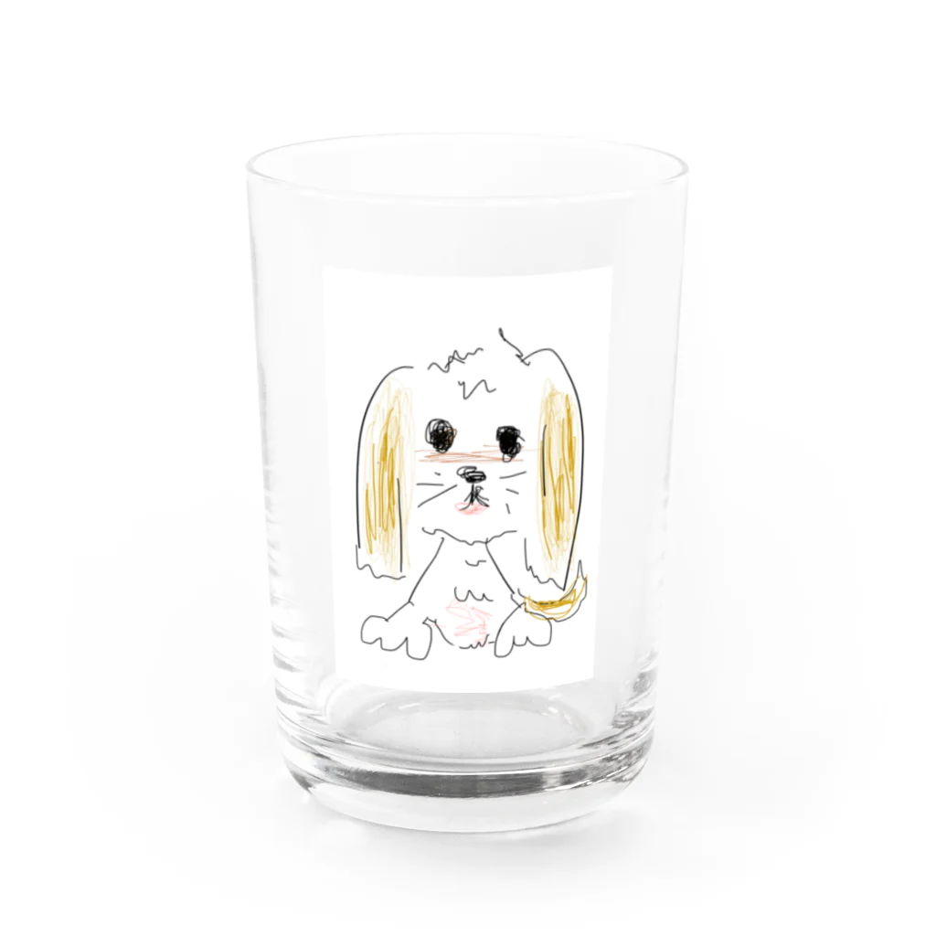 もふもふワールドのリアルちゃちゃマル Water Glass :front