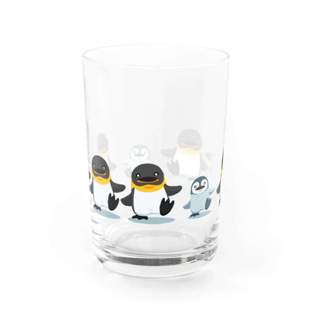 甘漏り屋のあんよがじょーずペンギンず・ループ Water Glass :front