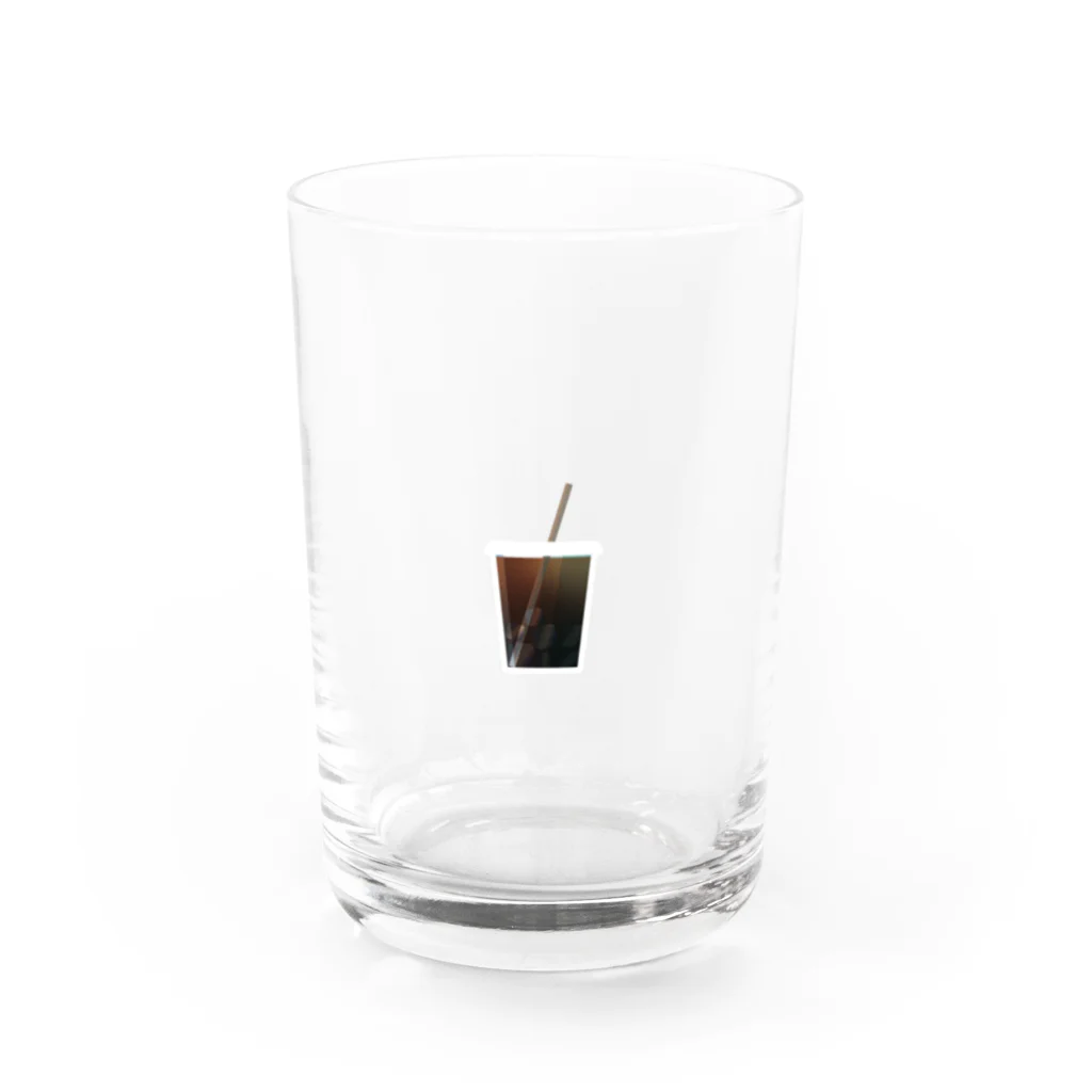 橘ぽてとのコーヒー Water Glass :front