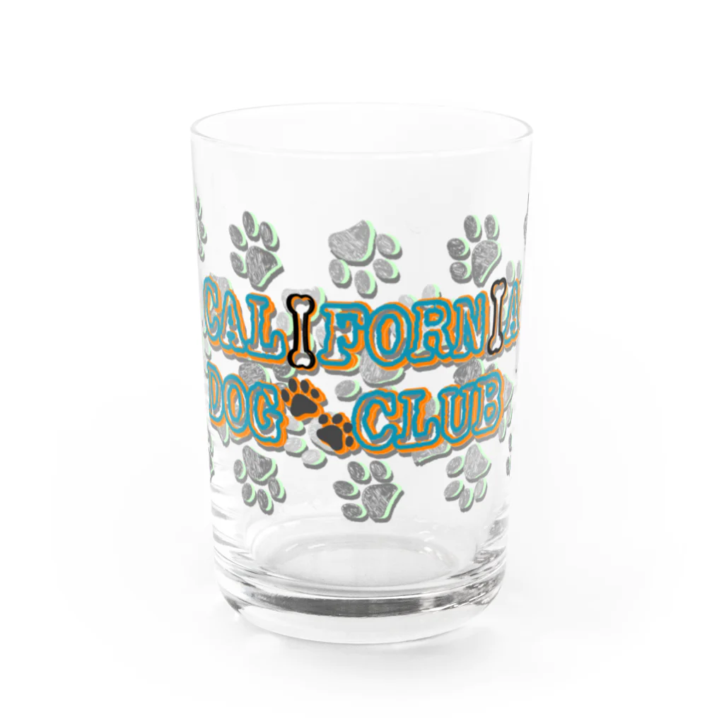 REGALIAのCALIFORNIA DOG CLUB Water Glass :front