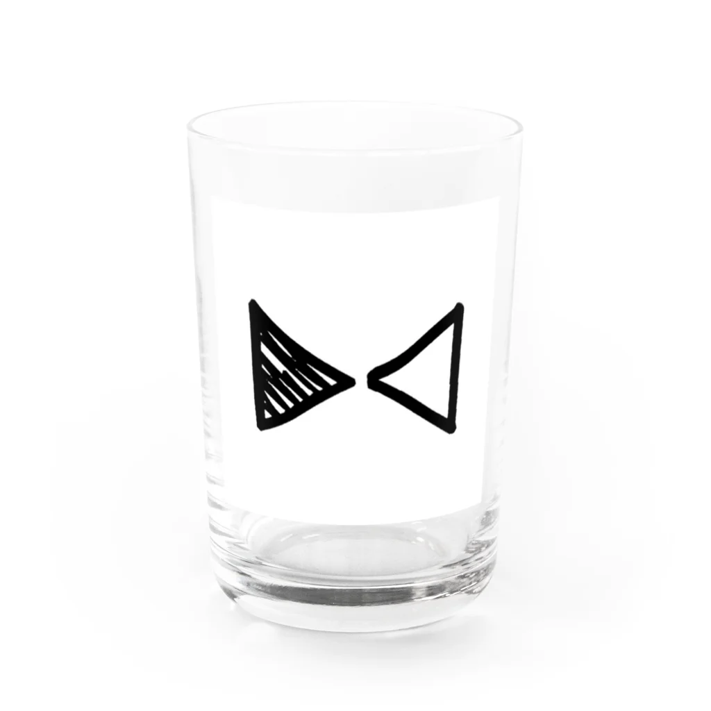 とらいあんぐるのとらいあんぐる グッズ Water Glass :front