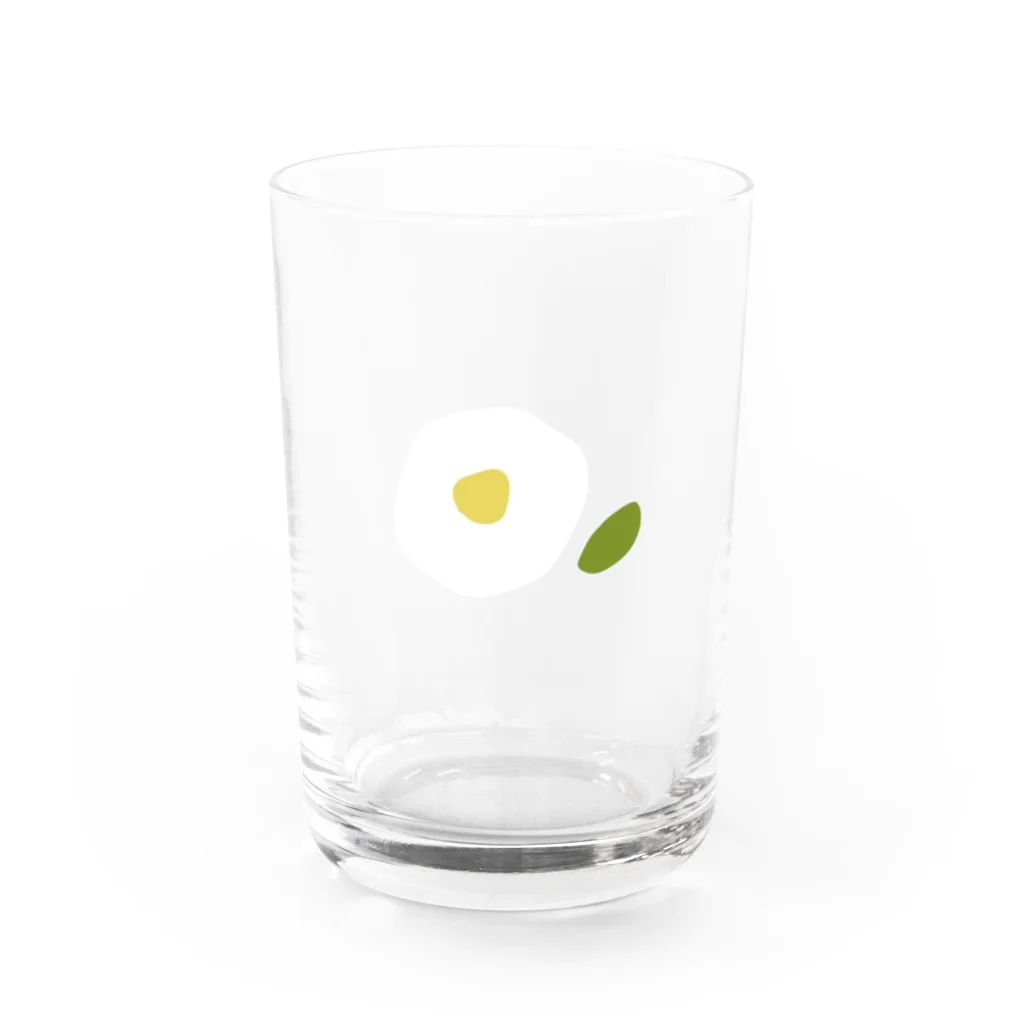 kozukuzukzの椿（白） グラス前面