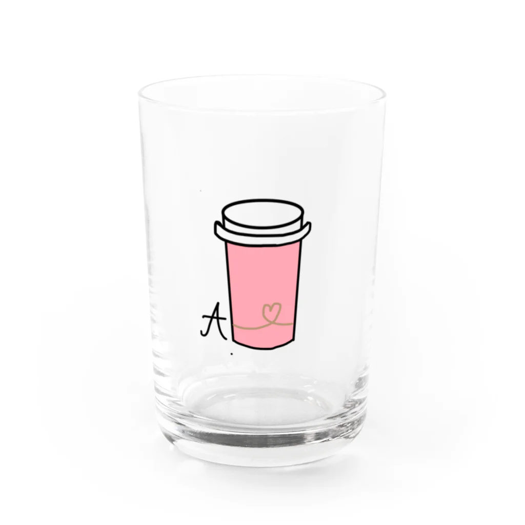 しあわせのおすそわけのコーヒーカップ Water Glass :front