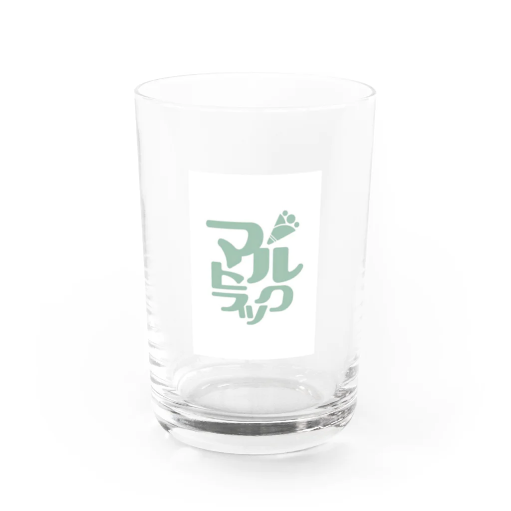 marutruckのまるとらっくぶんぶん Water Glass :front