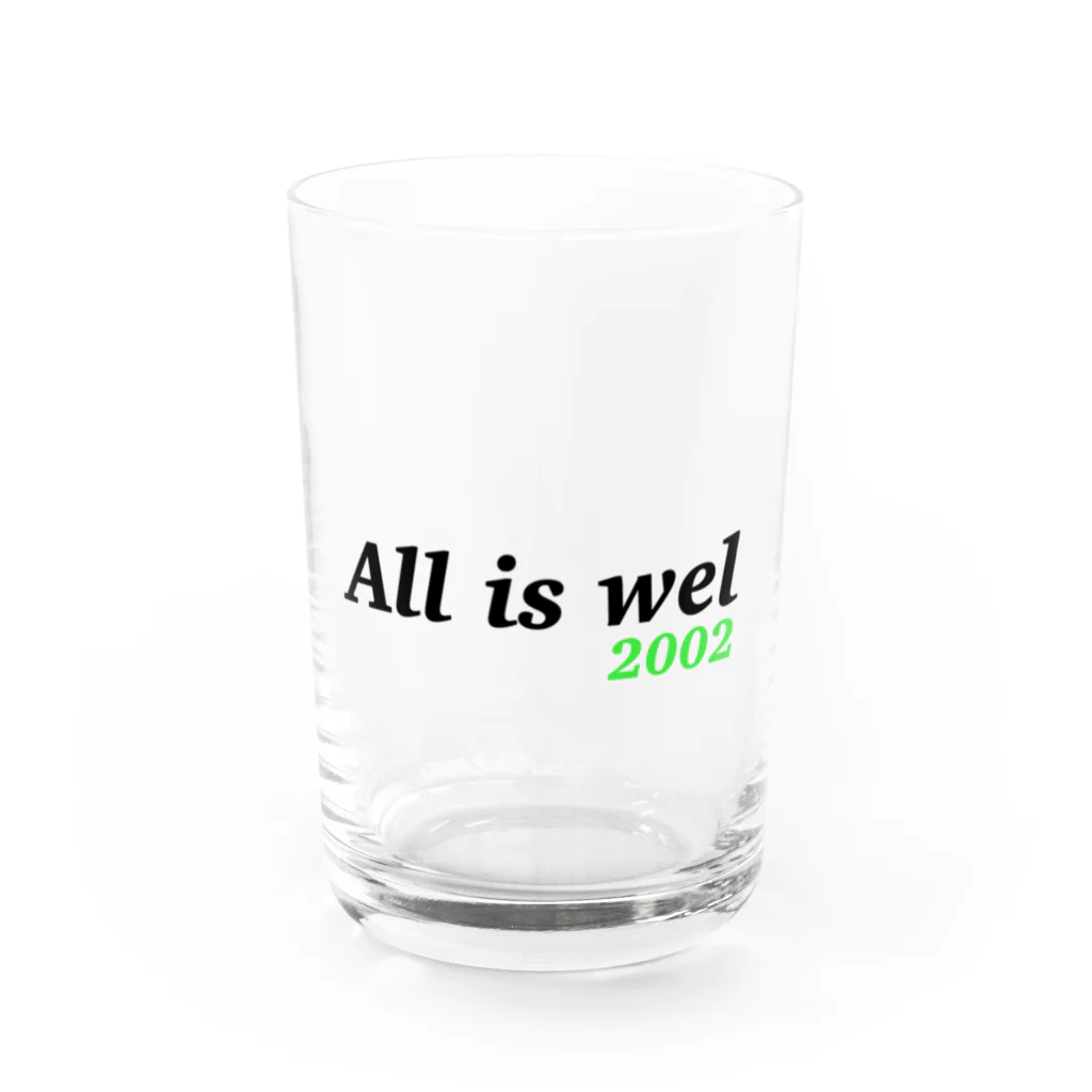 ＲＩＫＵのAll is wel (Glass cup) Water Glass :front