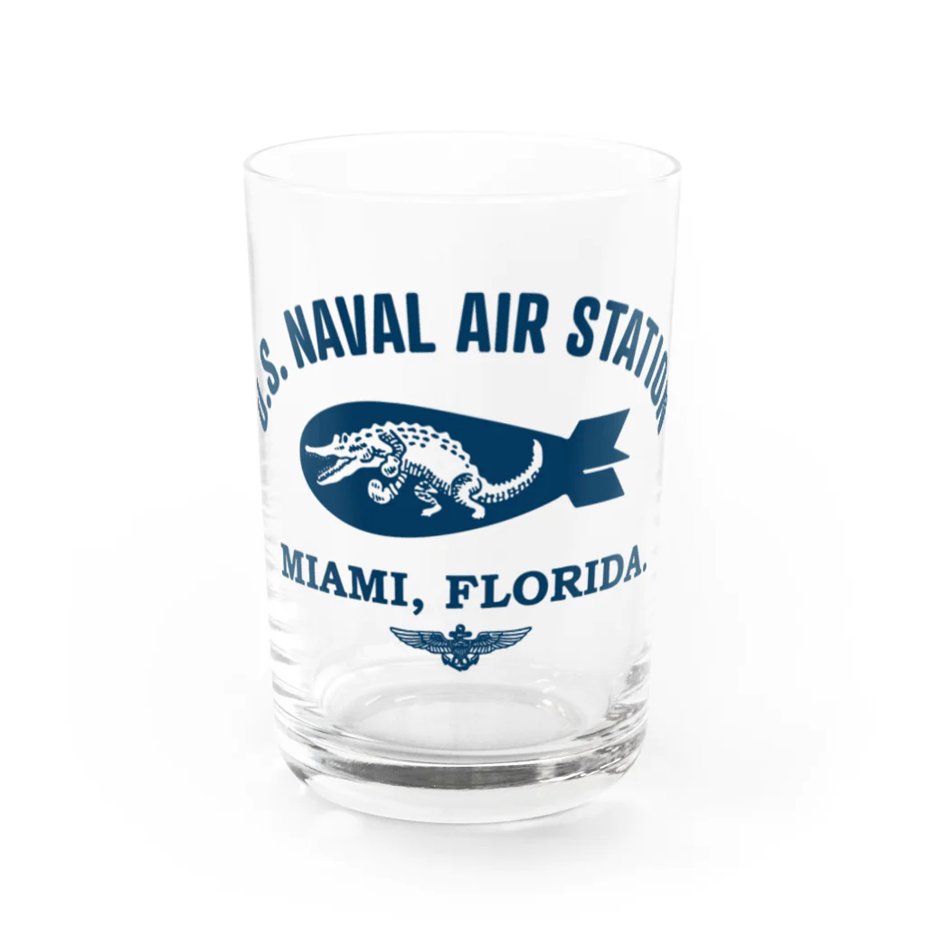 Bunny Robber GRPCのUS NAVAL AIR STATION MIAMI Water Glass :front