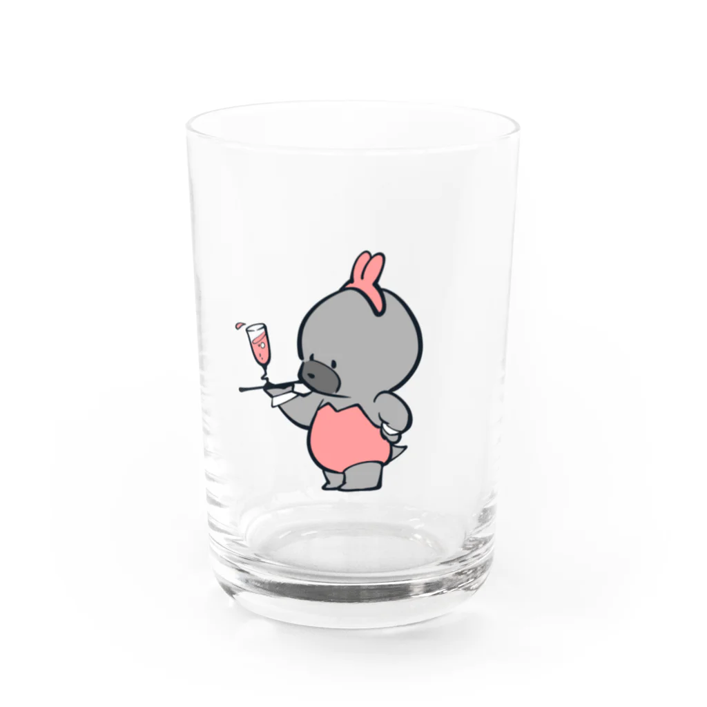 もぐらのこのバニーガールもぐらちゃん Water Glass :front