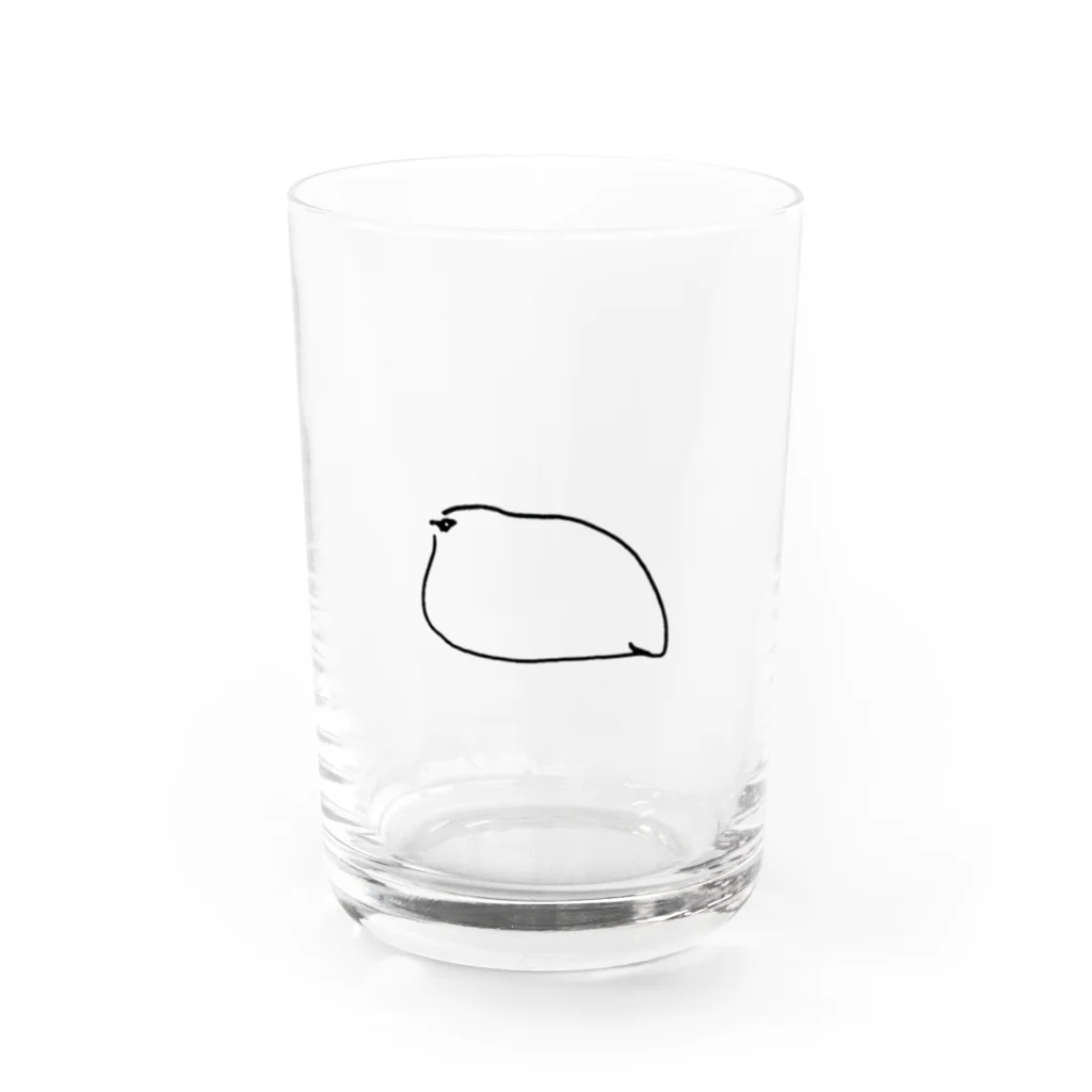 ⚡️カミナリ運送⚡️のむにゅんボーイ Water Glass :front