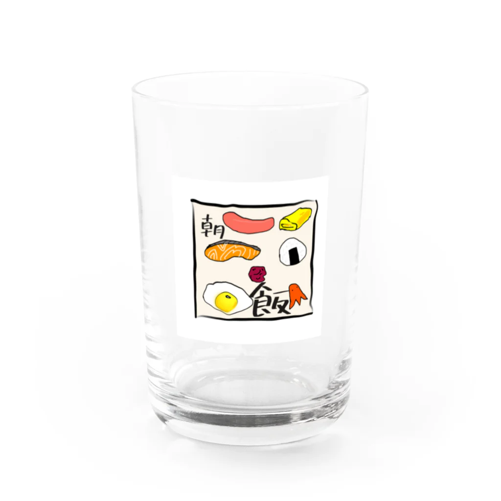 SIKINA Storeの朝ごはん Water Glass :front