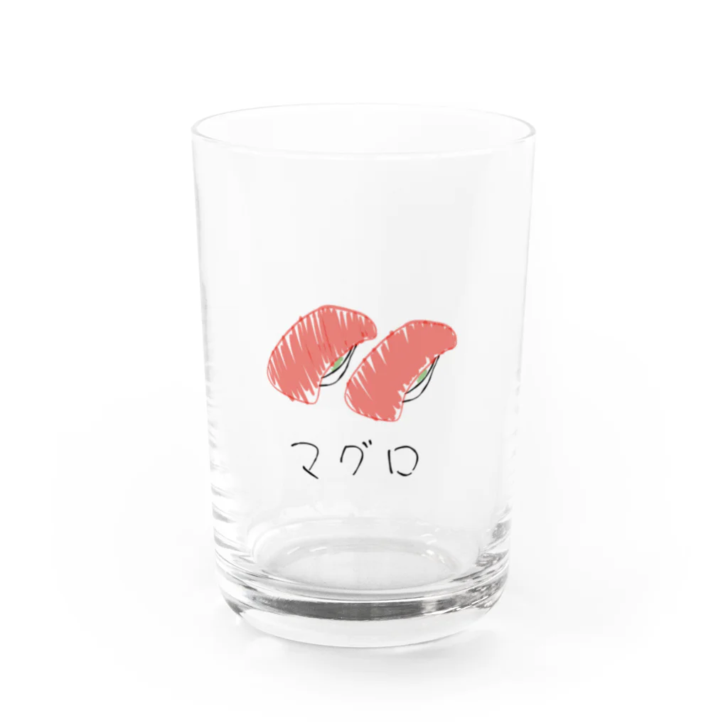 KIONOのマグロ Water Glass :front