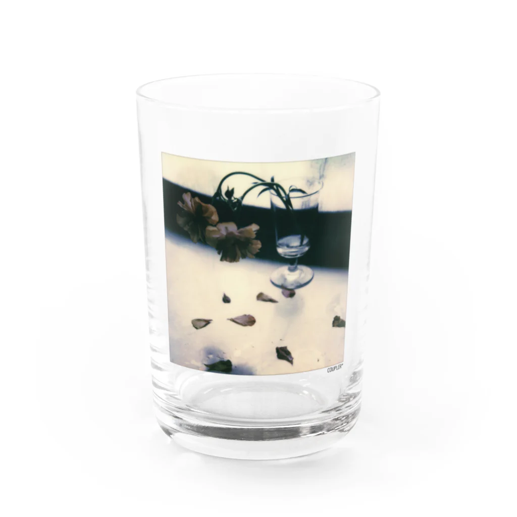 COUPLER*のemopola「グラスと花」 Water Glass :front