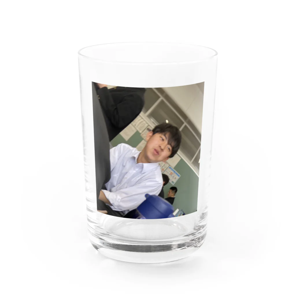 ぼくのアトリエの具合悪くなる Water Glass :front