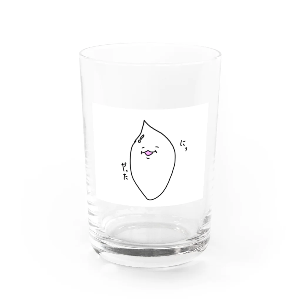 遊戯王投資家きらいのおこめくん ごきげん Water Glass :front