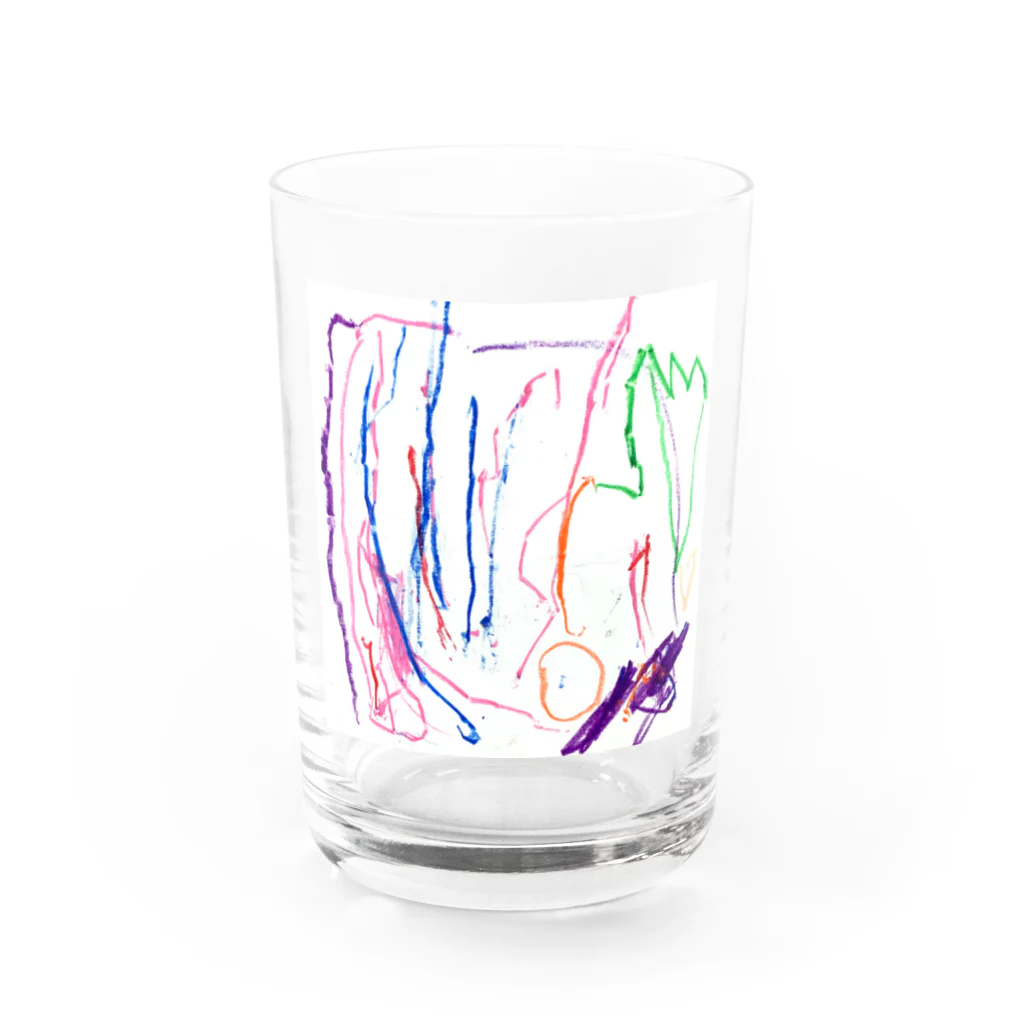 お絵かき帳の20210221 Water Glass :front