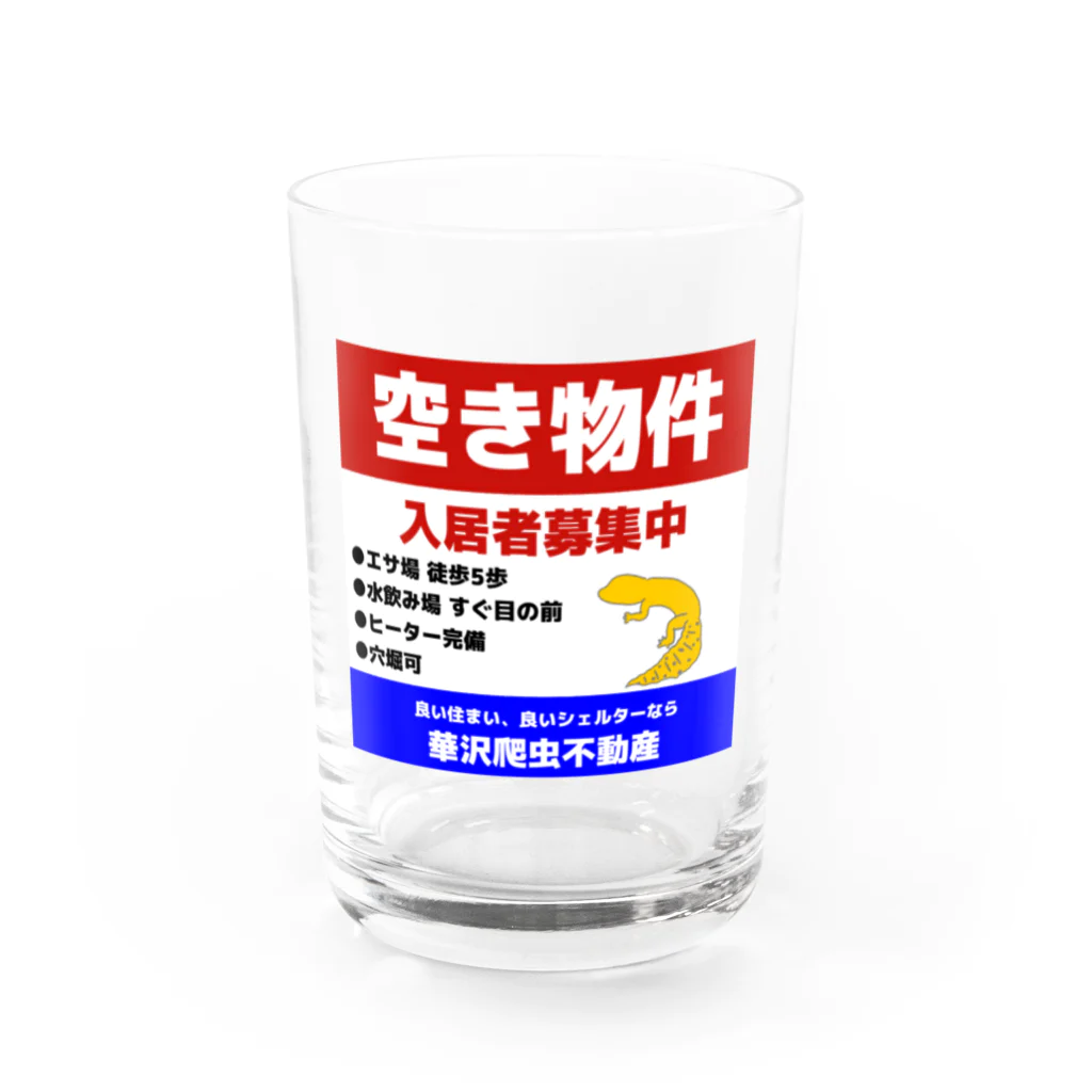 かぼちゃ屋のレオパードゲッコー 入居者募集中 Water Glass :front