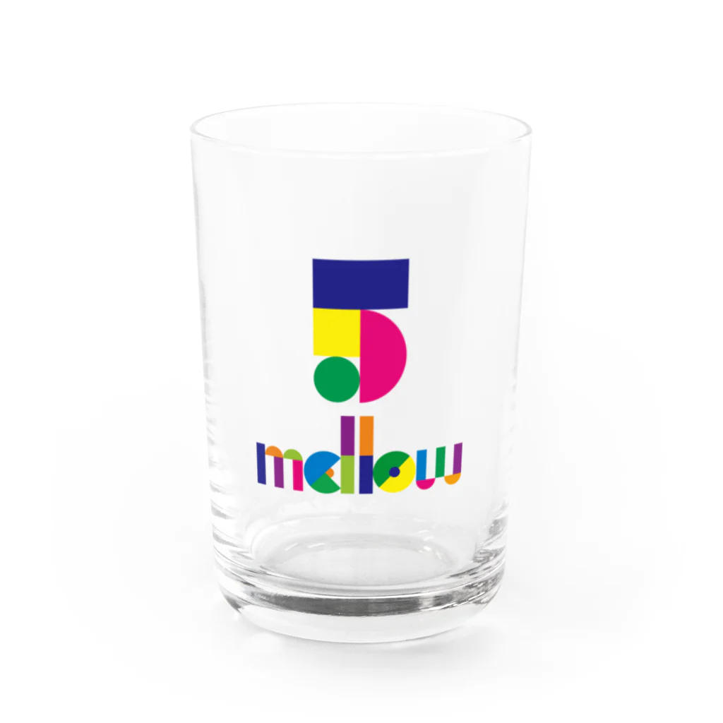 五明楼玉の輔の五印良品😘の5mellow Water Glass :front