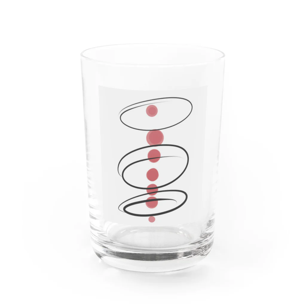 アトリエヱキパの無言～mugon～3 Water Glass :front