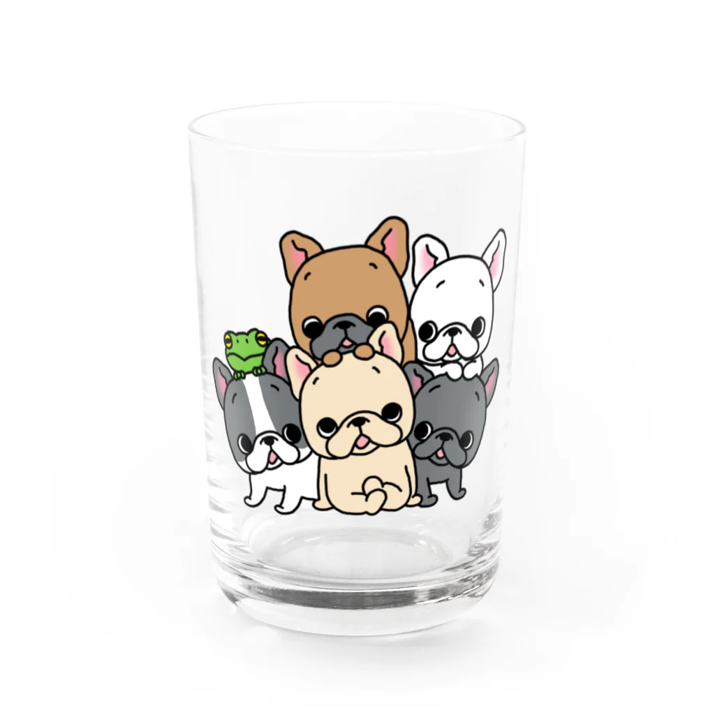 2216studioのフレブルだよ!全員集合！ Water Glass :front