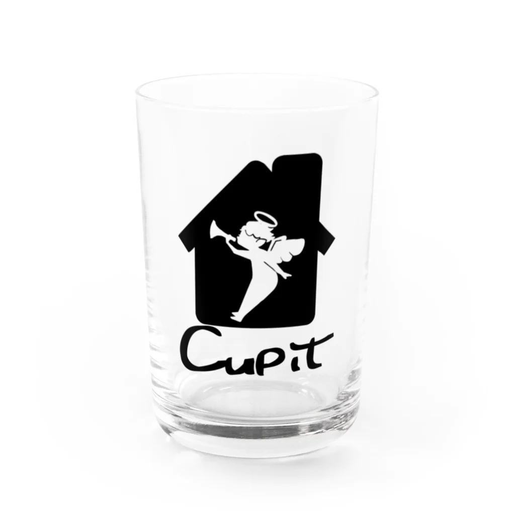 プッティショップの株式会社クピット公式オリジナルグッズ Water Glass :front