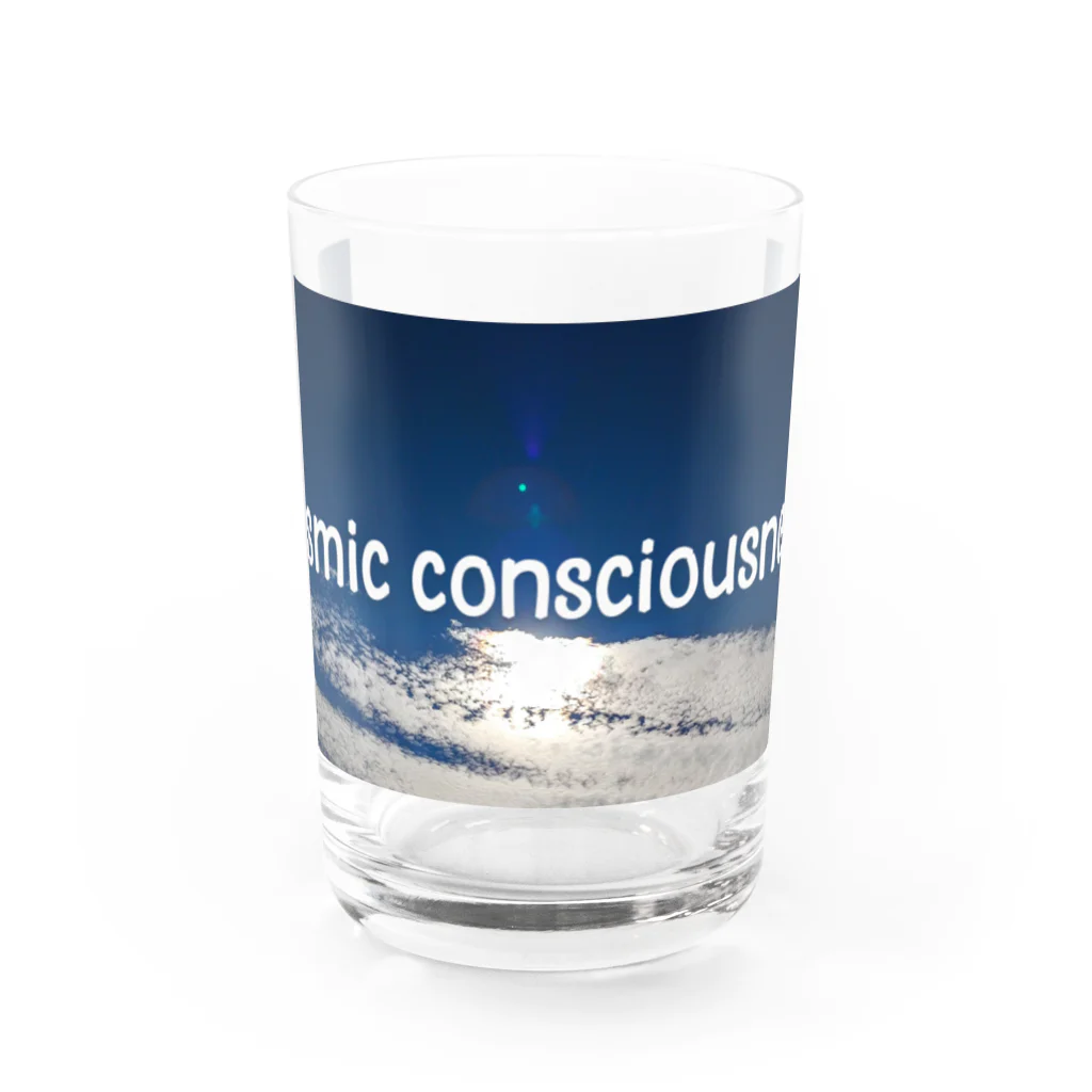 Tano_chante♪のcosmic consciousness Water Glass :front