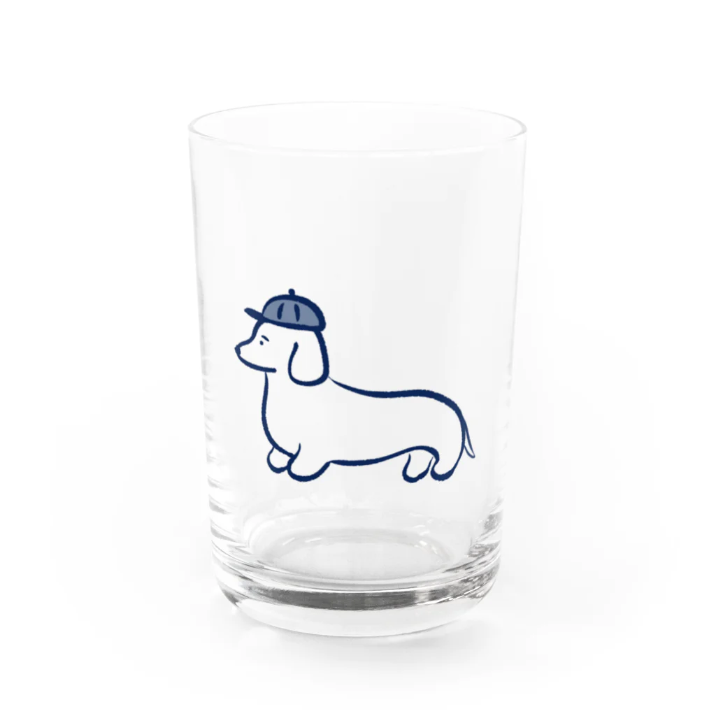 うえの屋のDog Water Glass :front