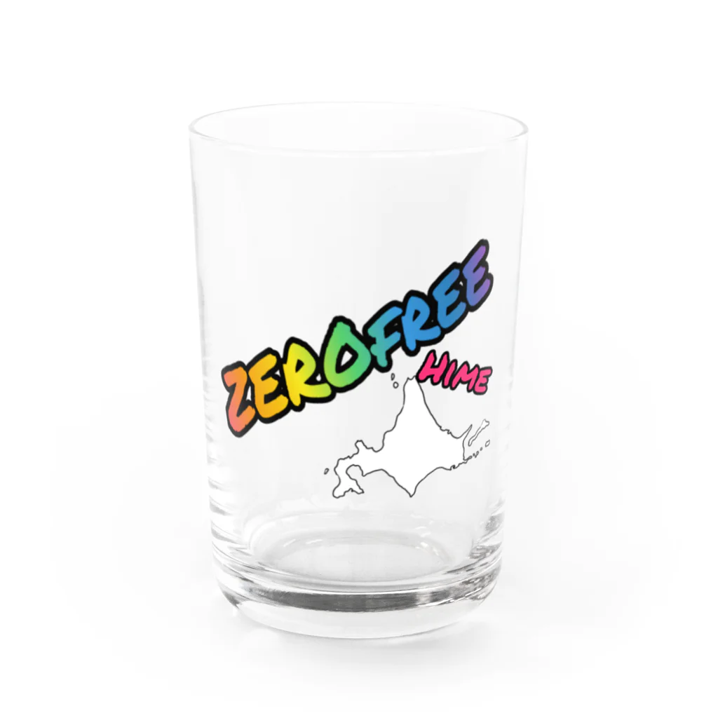 羽元 闇姫のチームZEROfree Hime Water Glass :front