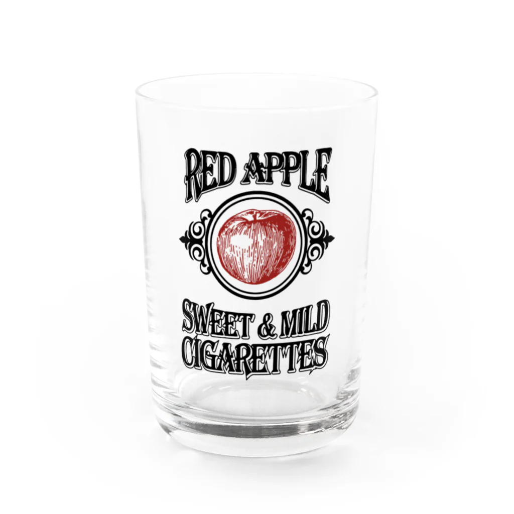 stereovisionのRed Apple Cigarettes2 Water Glass :front