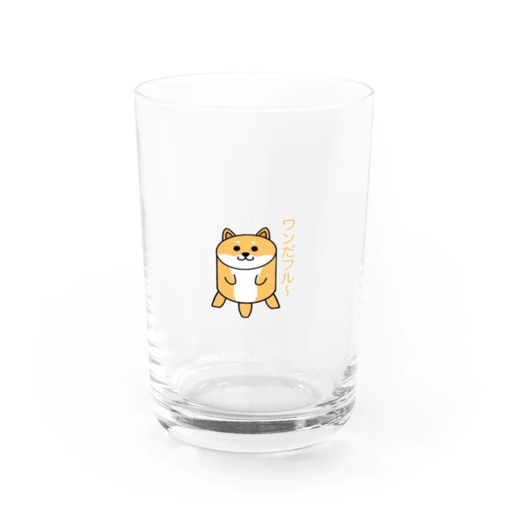 elpisDXの椅子のどうぶつ園のワンこ Water Glass :front