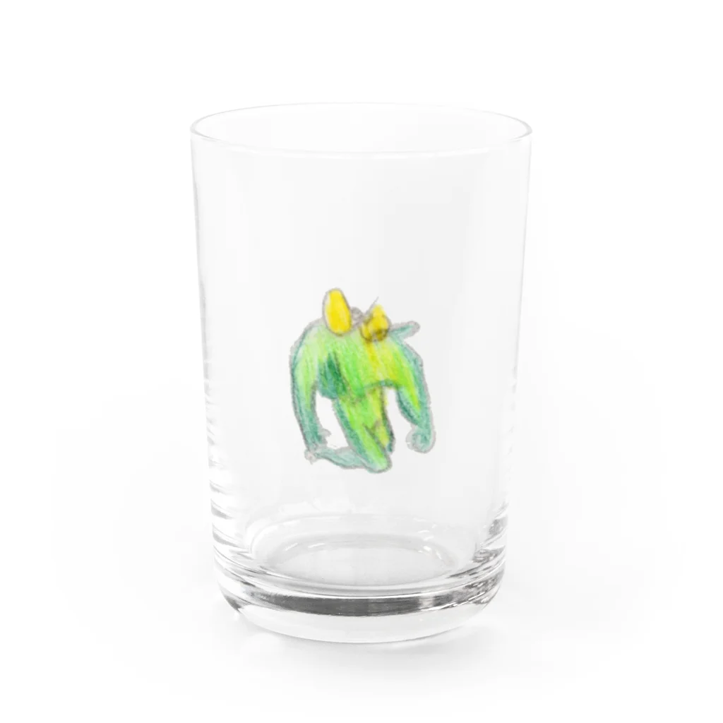🍩tarojiro(たろじろ) shop🍩のムキムキムシ Water Glass :front