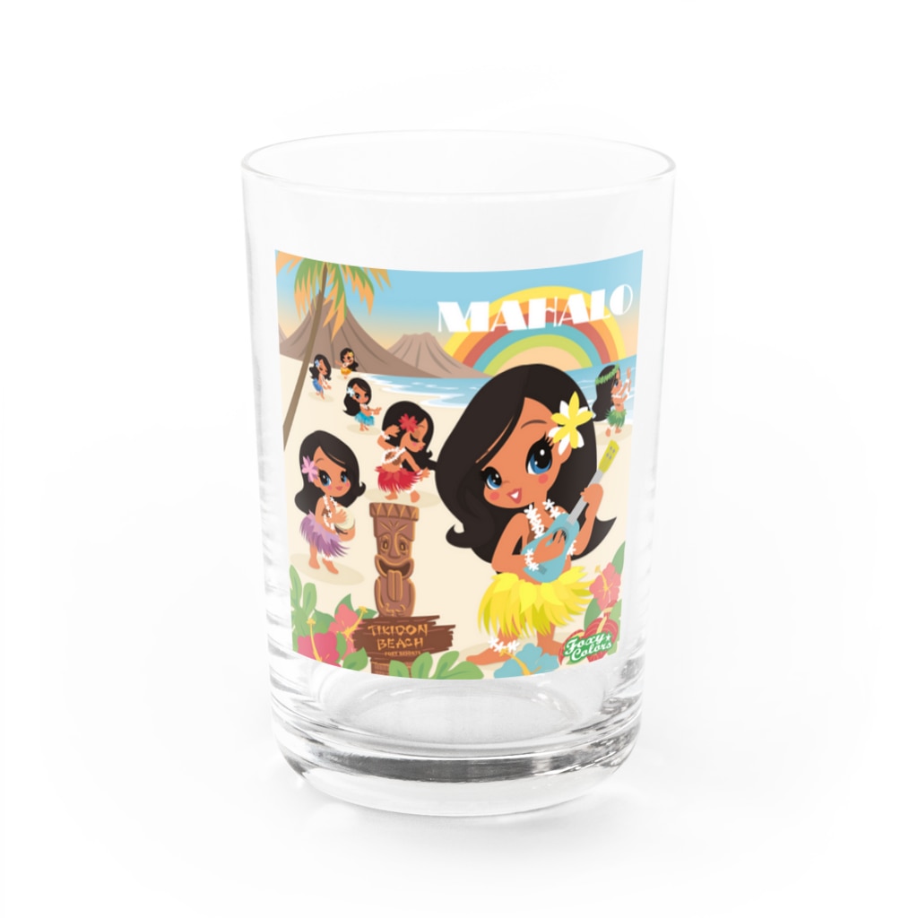 FOXY COLORSのHULA BABY Water Glass :front
