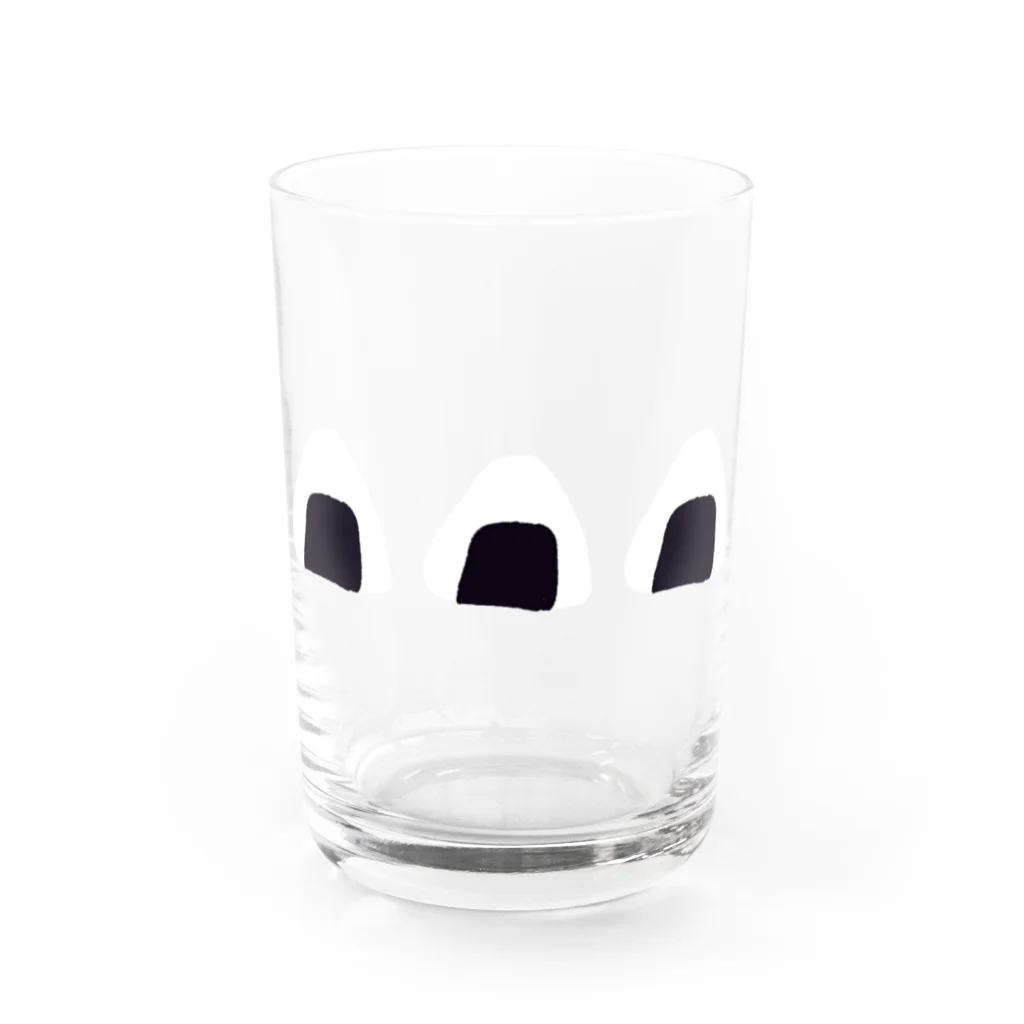 せ　みのおにぎり。 Water Glass :front