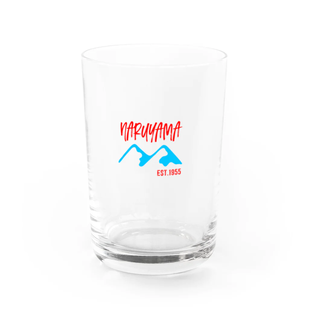 ヤキニク　ナルヤマのNARUYAMAｸﾞﾗｽ Water Glass :front