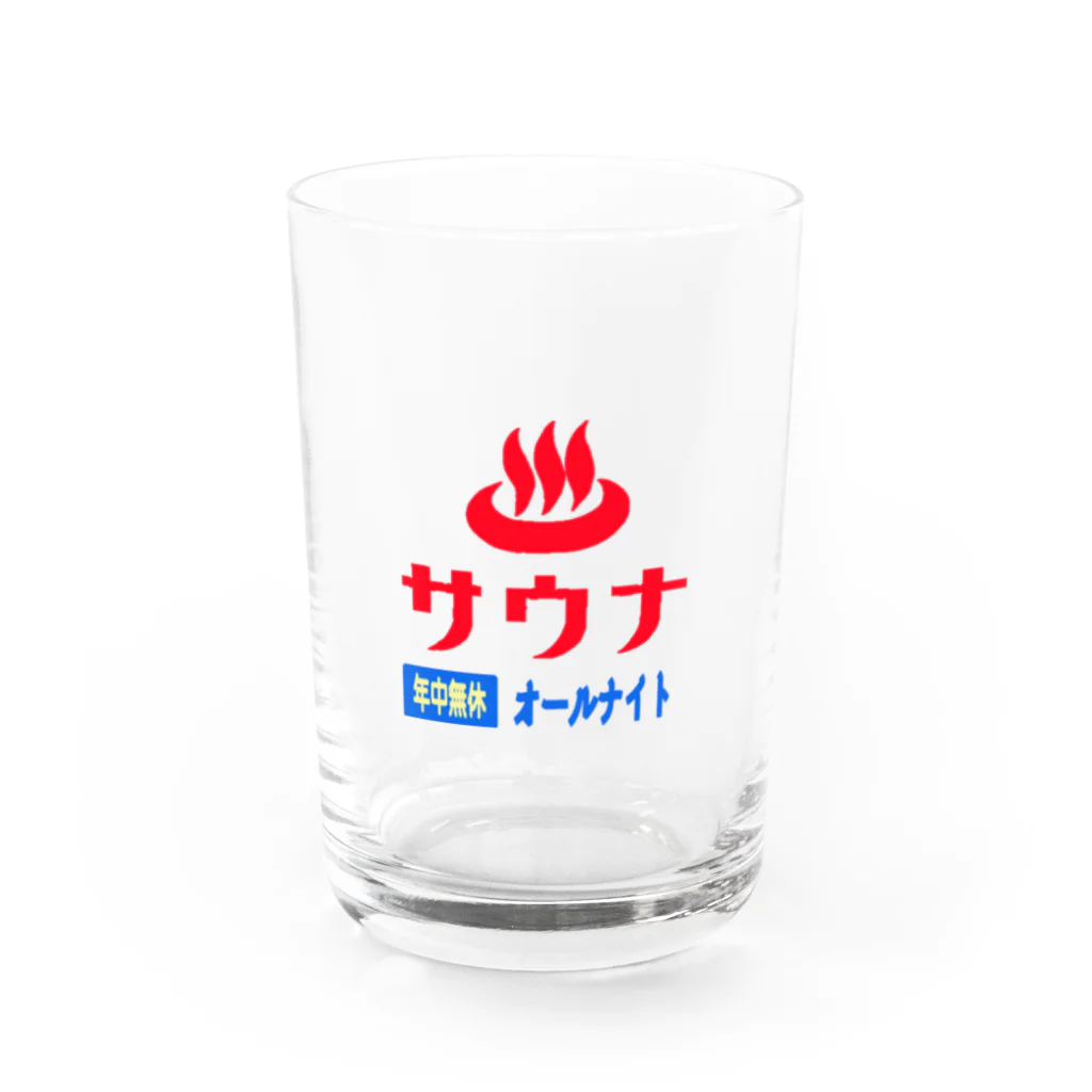 レトロサウナのレトロサウナ Water Glass :front