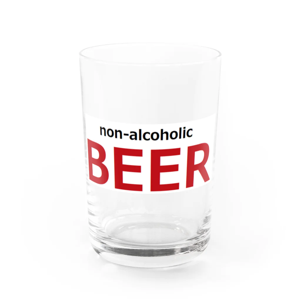 アメリカンベース のノンアルコールビール　ビール Water Glass :front