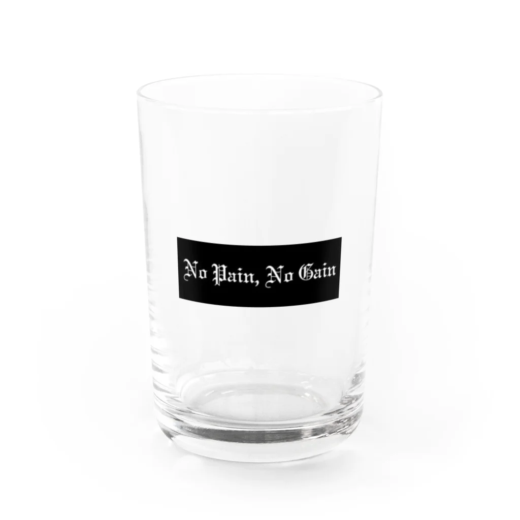 suckのTEAM NPG Water Glass :front