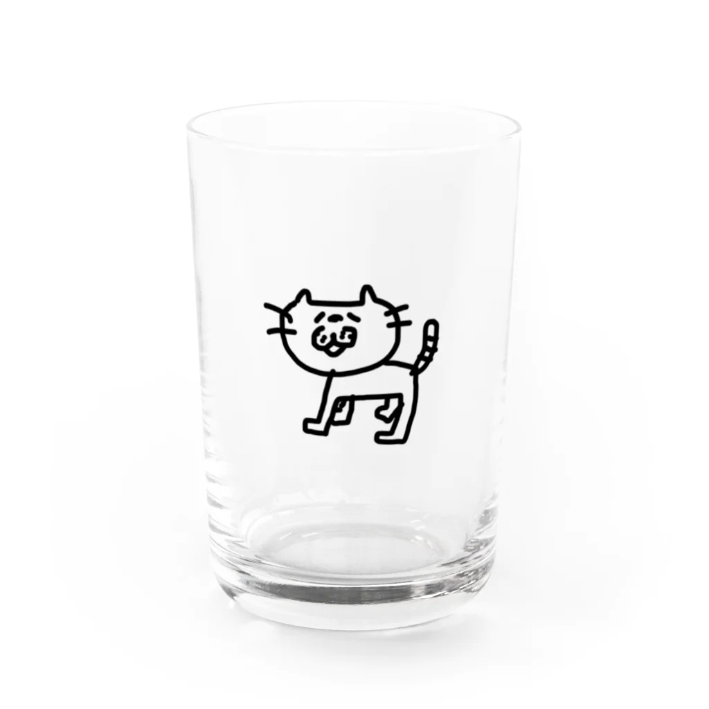 ni_co_sのどんなきもちにゃんこ Water Glass :front