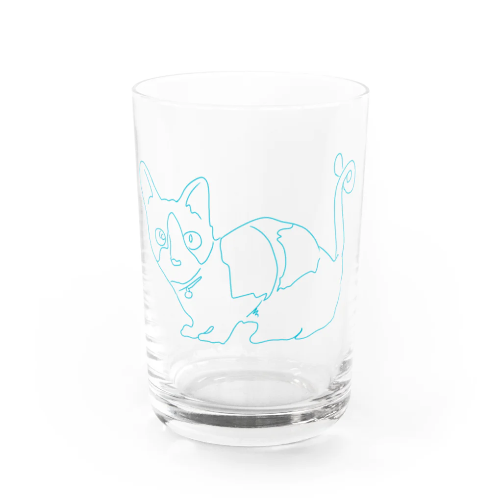 エルツインコールのうちのこ Water Glass :front