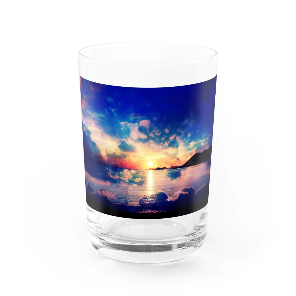 空ヲ巡ル旅の祈りの歌 Water Glass :front